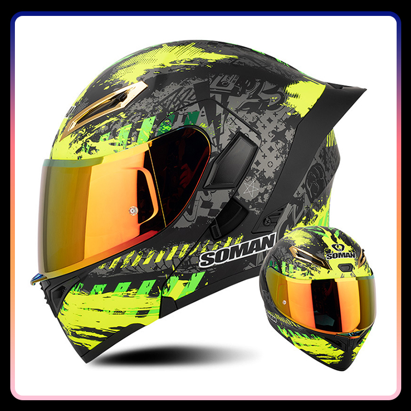 사계절용 플립업 오토바이 헬멧, 이중 렌즈 모듈형 헬멧 - Dual Visor Motorcycle Racing Helmet 리뷰 및 가격