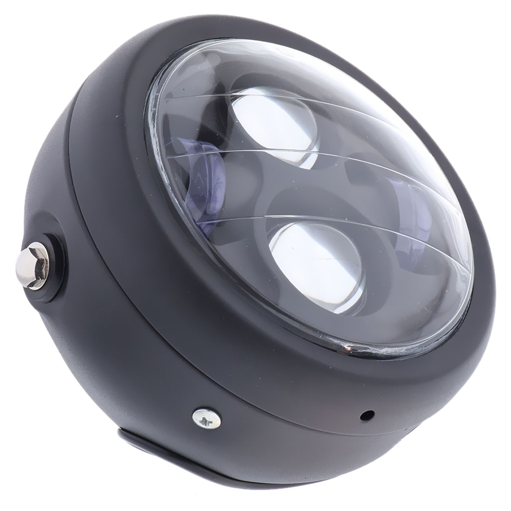 유니버설 라운드 오토바이 헤드라이트 LED 알루미늄 다 - Universal Motorcycle Led Headlight Projector 리뷰 및 가격